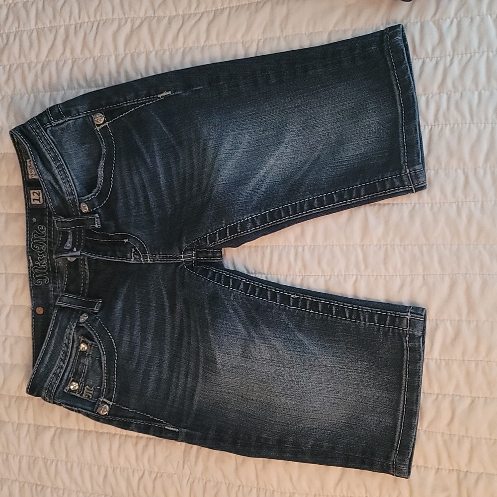 Girls "Miss Me" Bermuda shorts